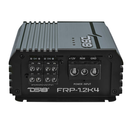 Loaded Voceteo Enclosure with Dual 10" Mids, Dual 3.78" Tweeters, Amplifier & Speakon Cable