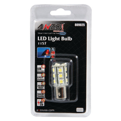 Anzo LED Bulbs Universal LED 1157 White - 18 LEDs 1 3/4in Tall