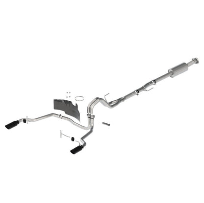 Ford Racing 21-24 F-150 Extreme Rear Exit Exhaust - Black Tips M-5200-FEBR