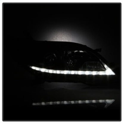 Spyder 2015-2017 Toyota Sienna Projector Headlights - DRL LED - Black PRO-YD-TSEN15-DRL-BK 5084002
