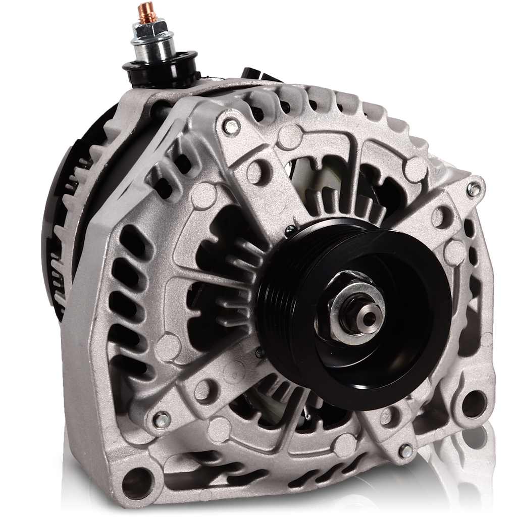 Mechman 250 Amp Large Case Alternator 2001-2007 GM HD Truck 6.6L Duramax - Side Output Stud