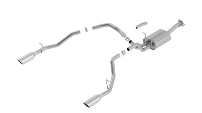 BORLA 2019- 2025 Ram 1500 Cat-Back Exhaust System Touring Black  Or Polished Tips
