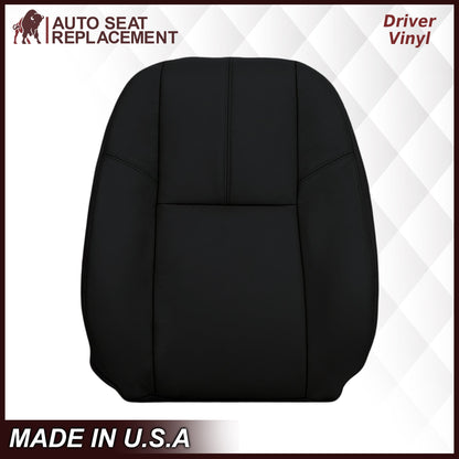 2007-2014 Chevy Tahoe/Suburban Seat Cover In Black: Choose From Variation