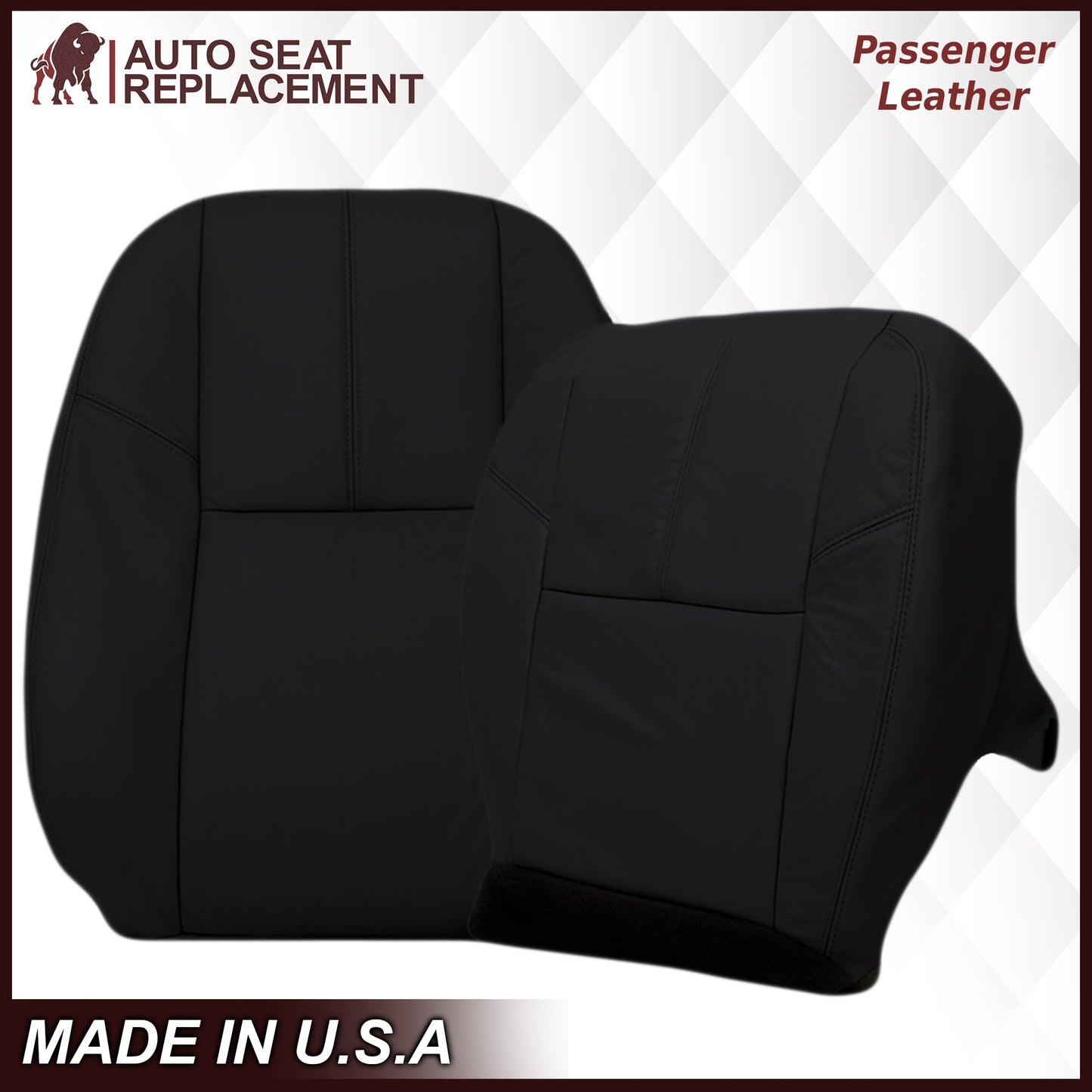 2007-2014 Chevy Tahoe/Suburban Seat Cover In Black: Choose From Variation