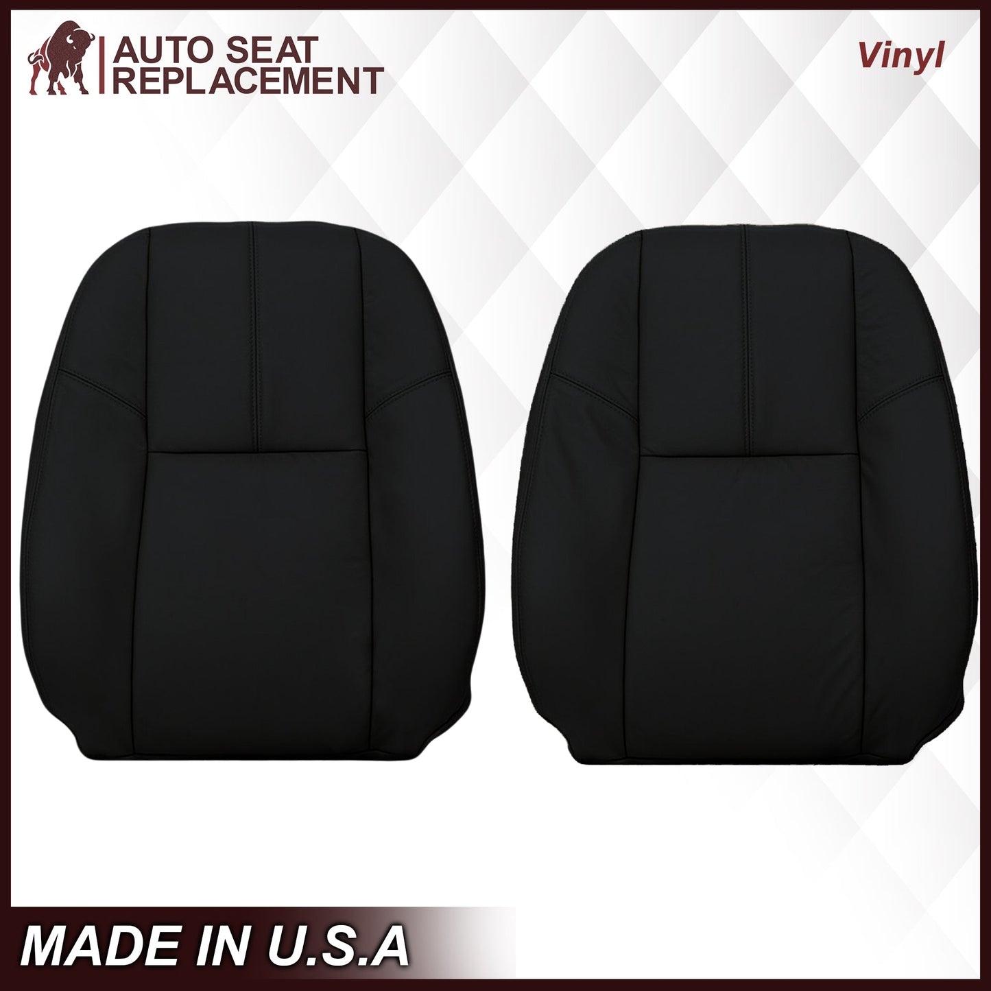 2007-2014 Chevy Tahoe/Suburban Seat Cover In Black: Choose From Variation