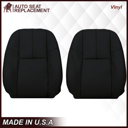 2007-2014 Chevy Tahoe/Suburban Seat Cover In Black: Choose From Variation