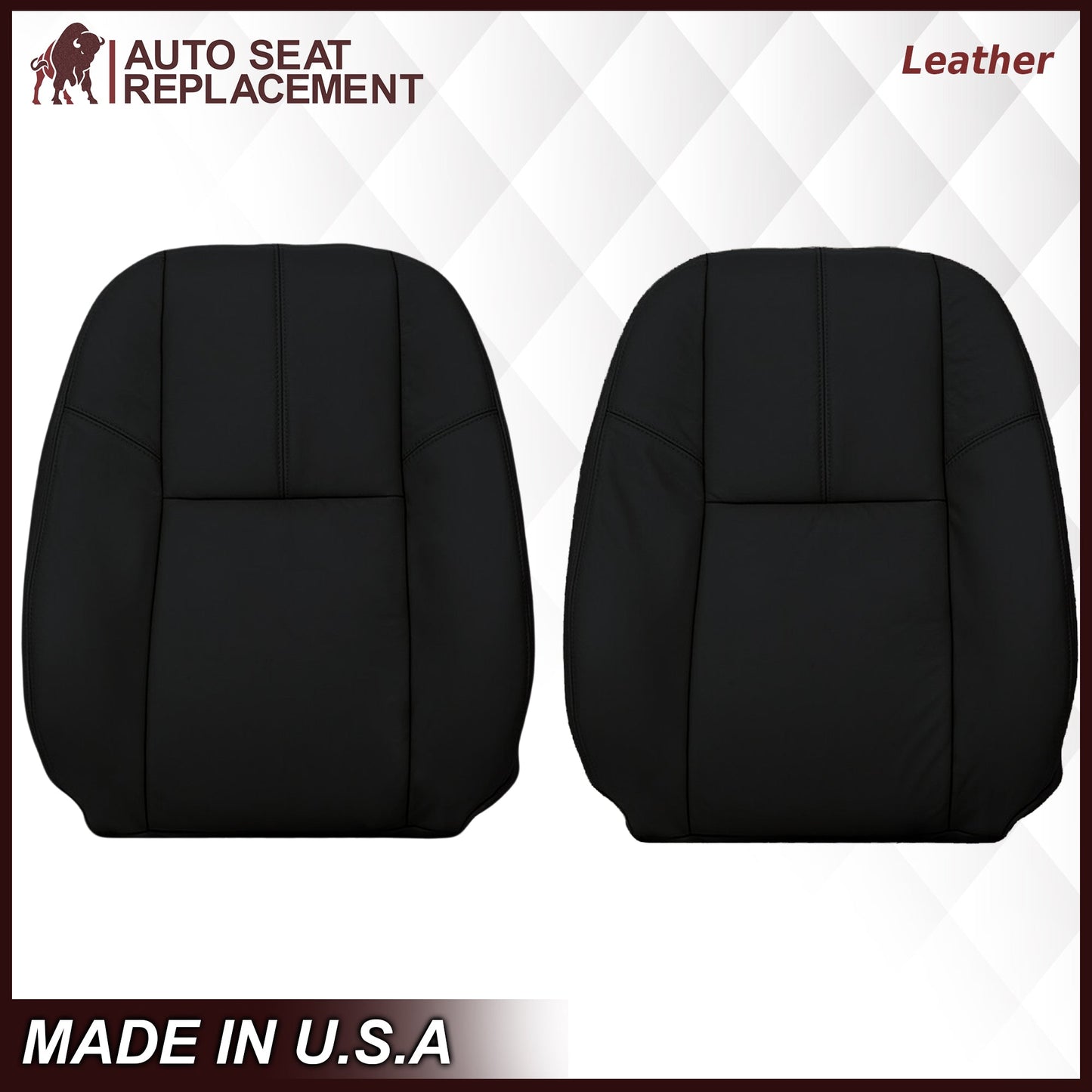 2007-2014 Chevy Tahoe/Suburban Seat Cover In Black: Choose From Variation