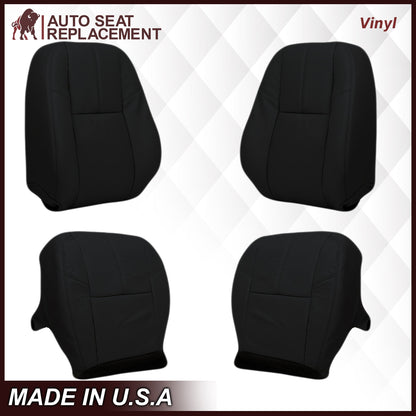 2007-2014 Chevy Tahoe/Suburban Seat Cover In Black: Choose From Variation