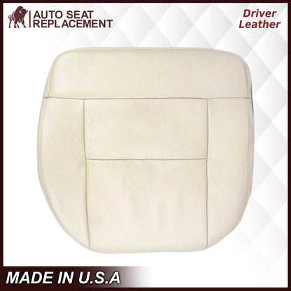 2004 Ford F150 Seat Cover in Light Parchment Tan: Choose Leather or Vinyl
