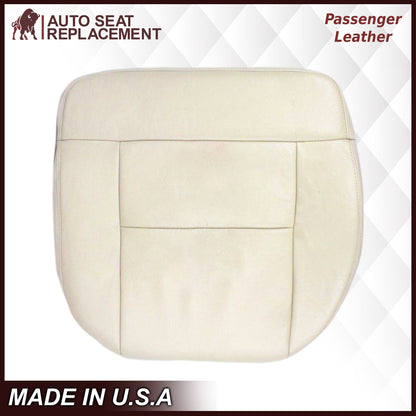 2004 Ford F150 Seat Cover in Light Parchment Tan: Choose Leather or Vinyl