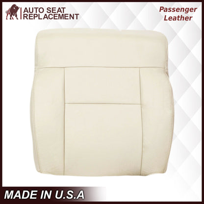 2004 Ford F150 Seat Cover in Light Parchment Tan: Choose Leather or Vinyl