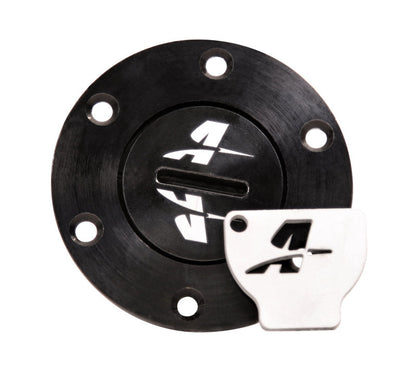 Aeromotive 1.5 in Screw-On Fuel Cap Black 18720