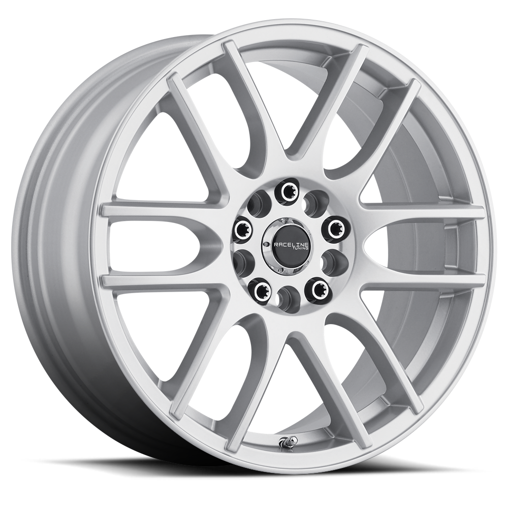 Raceline MYSTIQUE SILVER 16X7 4X100/4X108 +40mm