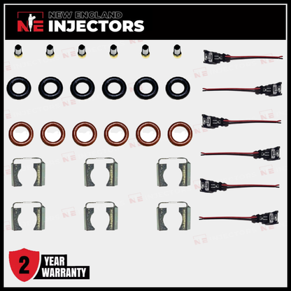 Siemens 1427240 Injector Rebuild Kit Connectors Clips BMW 2.2L 2.8L2.5L