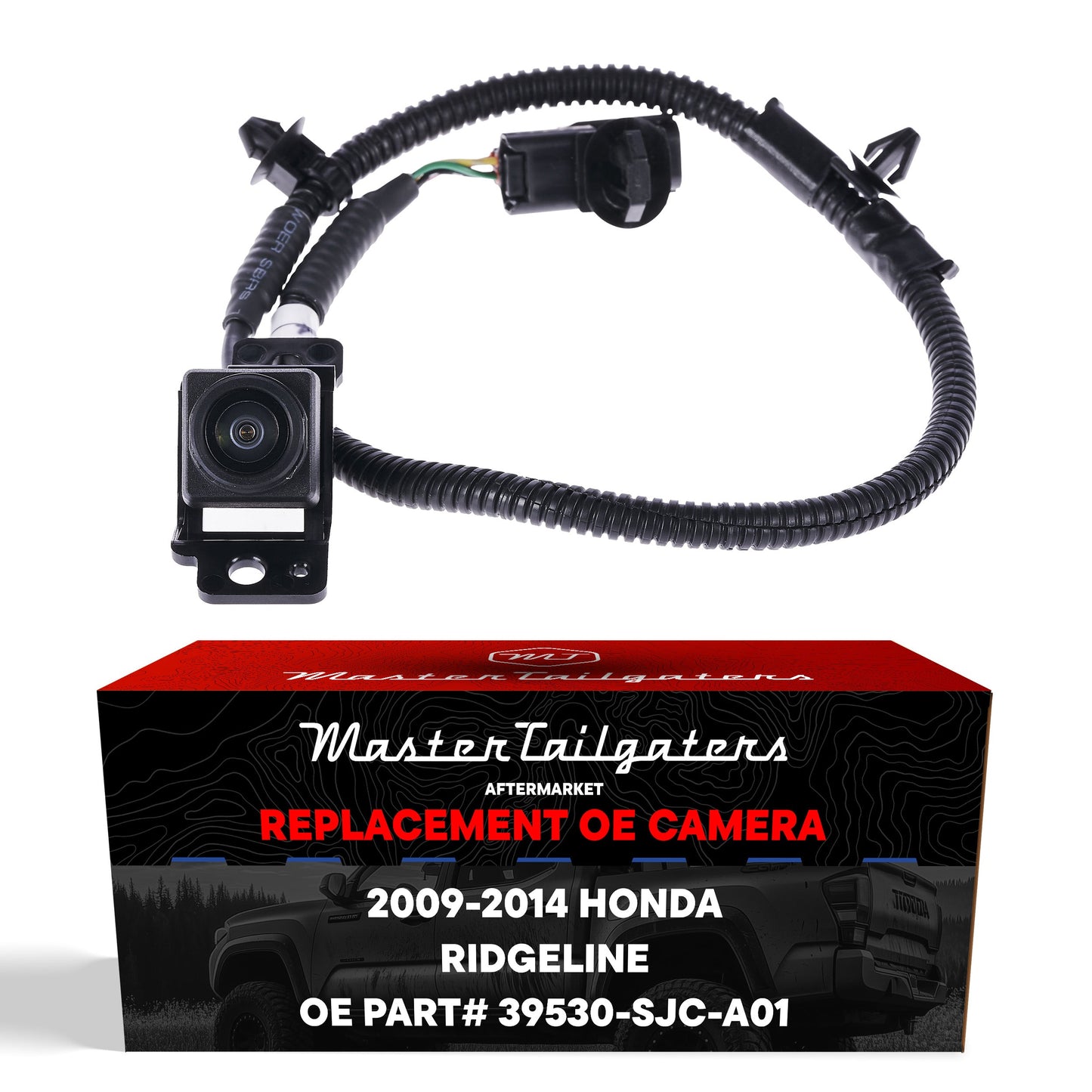 Honda Ridgeline (2013-2014), Ridgeline RTL Model w/ Navigation System (2009-2012) OEM Replacement Backup Camera OE Part # 39530-SJC-A01