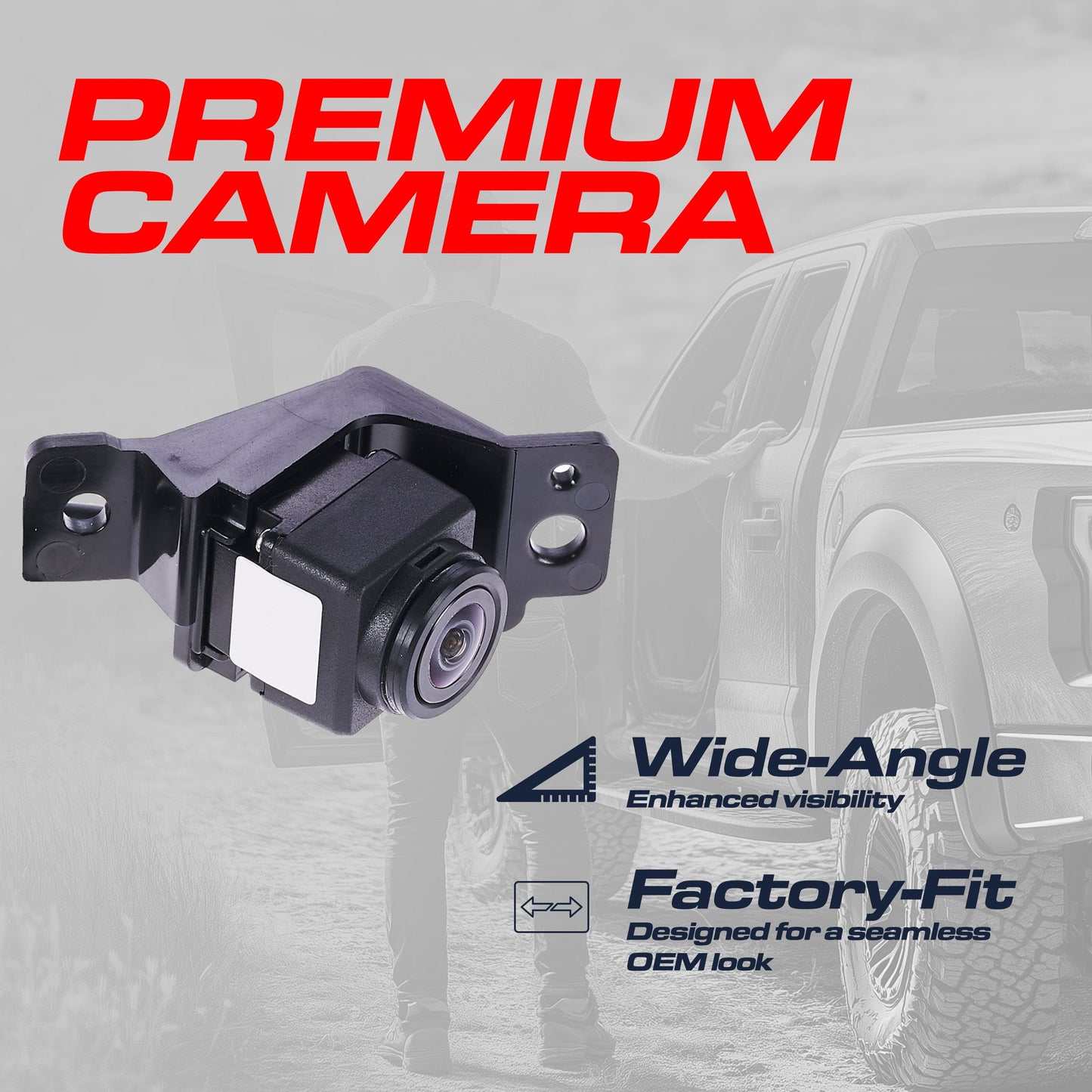Honda Ridgeline (2013-2014), Ridgeline RTL Model w/ Navigation System (2009-2012) OEM Replacement Backup Camera OE Part # 39530-SJC-A01