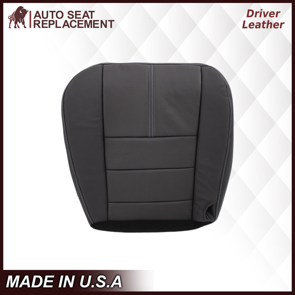 2008-2010 Ford F-250 F-350 F-450 F-550 Lariat Seat Cover in Black: Choose From Variants