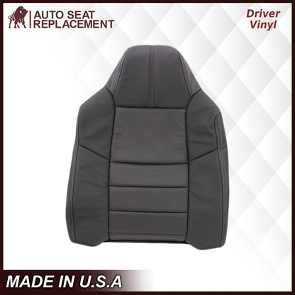 2008-2010 Ford F-250 F-350 F-450 F-550 Lariat Seat Cover in Black: Choose From Variants