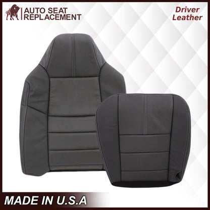 2008-2010 Ford F-250 F-350 F-450 F-550 Lariat Seat Cover in Black: Choose From Variants