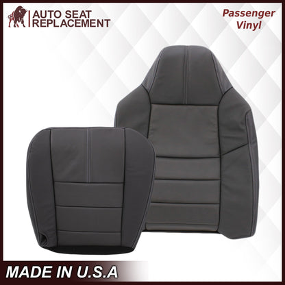 2008-2010 Ford F-250 F-350 F-450 F-550 Lariat Seat Cover in Black: Choose From Variants