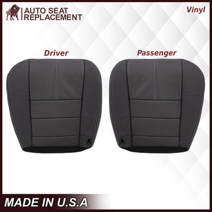 2008-2010 Ford F-250 F-350 F-450 F-550 Lariat Seat Cover in Black: Choose From Variants