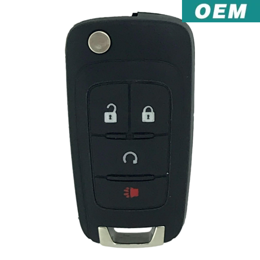 Chevrolet Sonic 2012-2019 OEM 4 Button Flip Key Remote KR55WK50073