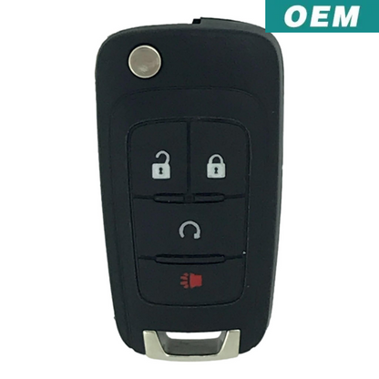 Chevrolet Trax 2013-2018 OEM 4 Button Flip Key AVL-B01T1AC