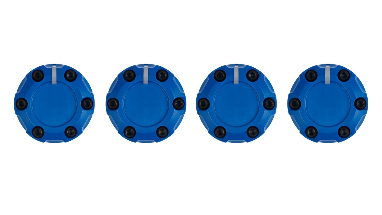 Climate Knobs (2007-2013 Tundra) - 4 PACK - VOODOO BLUE