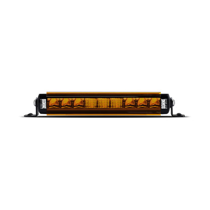 Borne Off-Road Light Bar Cover Single Row 10in Amber BNLT-COV-SS10YL