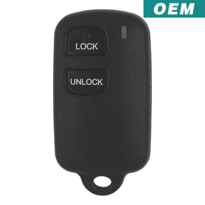 Toyota Tacoma 2002-2004 OEM 3 Button Keyless Remote ELVATDD