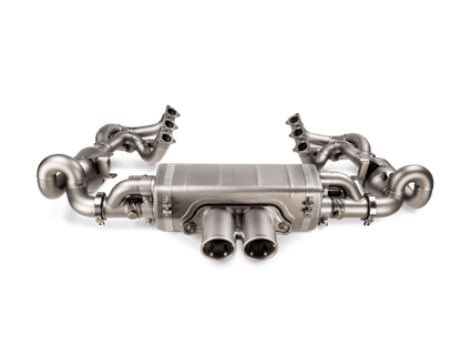 Akrapovic 21-22 Porsche 911 GT3 (992) Slip-On Race Line (Titanium) w/Titanium Tips S-PO/TI/23