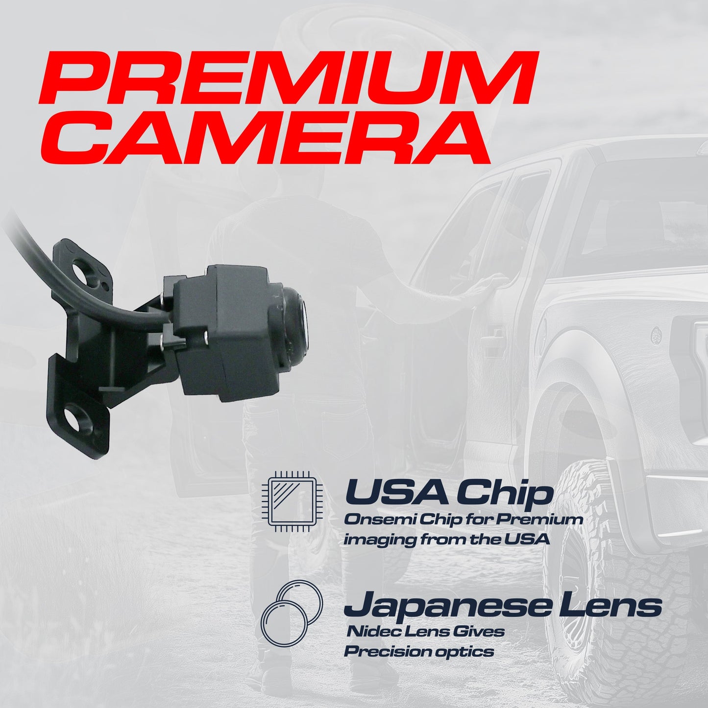 Hyundai Santa Fe 3.3L w/ Navigation (2013-2016) OEM Replacement Backup Camera OE Part # 95760-B8000