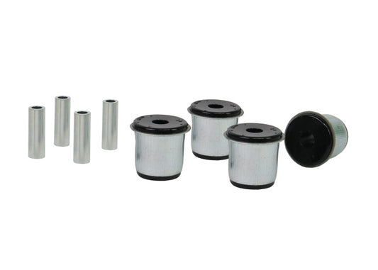 Whiteline Plus 84-01 Jeep Cherokee/93-98 Gr Cherokee/97-06 Wrangler TJ Fr Trailing Arm-Upper Bushing W51749
