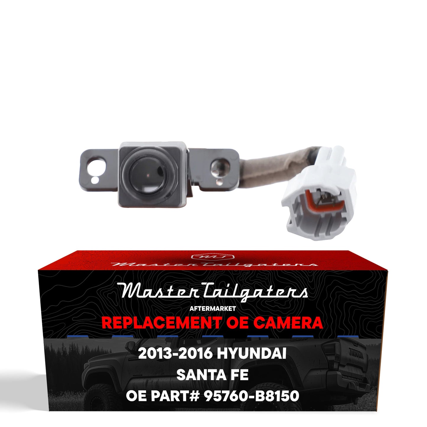 Hyundai Santa Fe w/o Navigation System (2013-2016) OEM Replacement Backup Camera OE Part # 95760-B8150