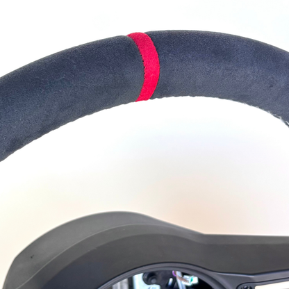 Manual Porsche 991.2 Steering Wheel in Red