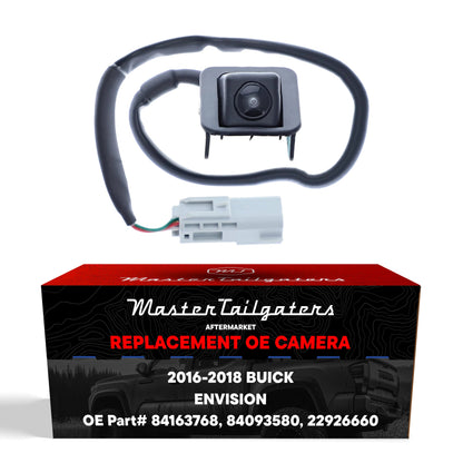 Buick Envision w/o Surround View (2016-2018) OEM Replacement Backup Camera OE Part # 84163768, 84093580, 22926660