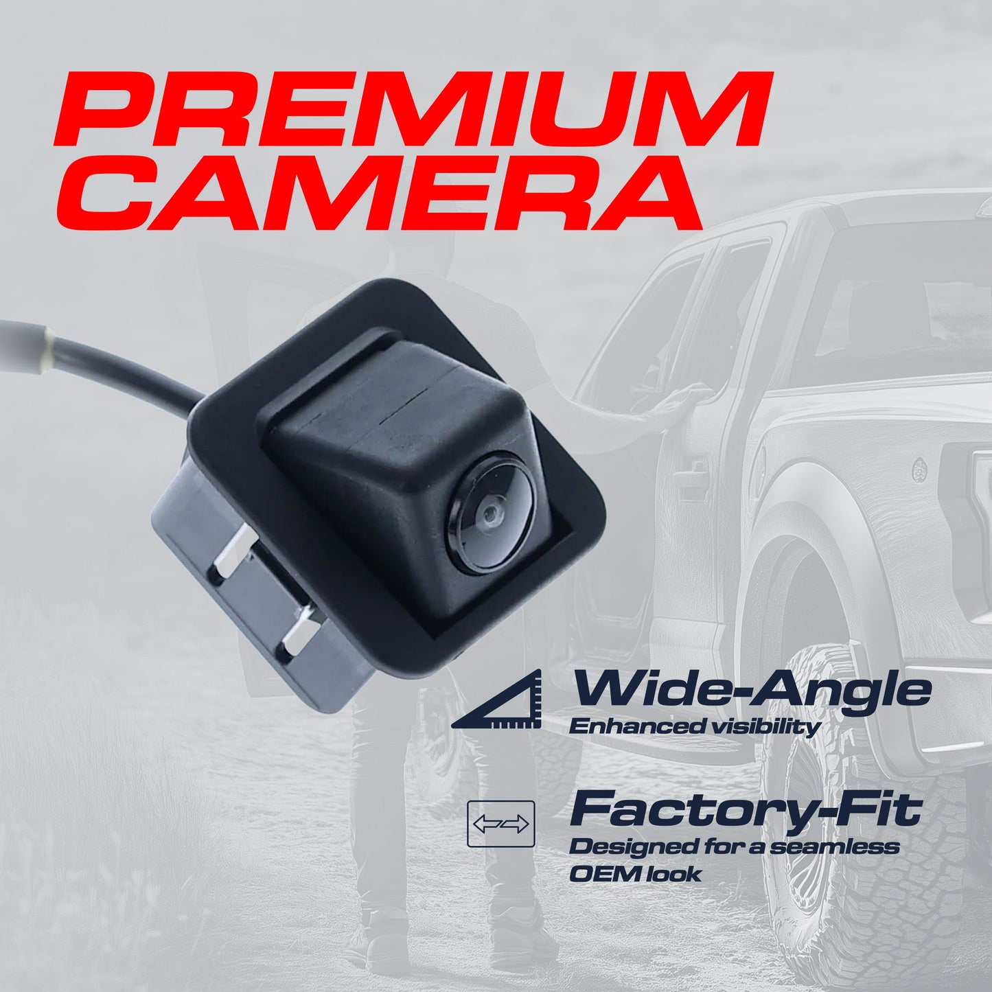 Buick Envision w/o Surround View (2016-2018) OEM Replacement Backup Camera OE Part # 84163768, 84093580, 22926660