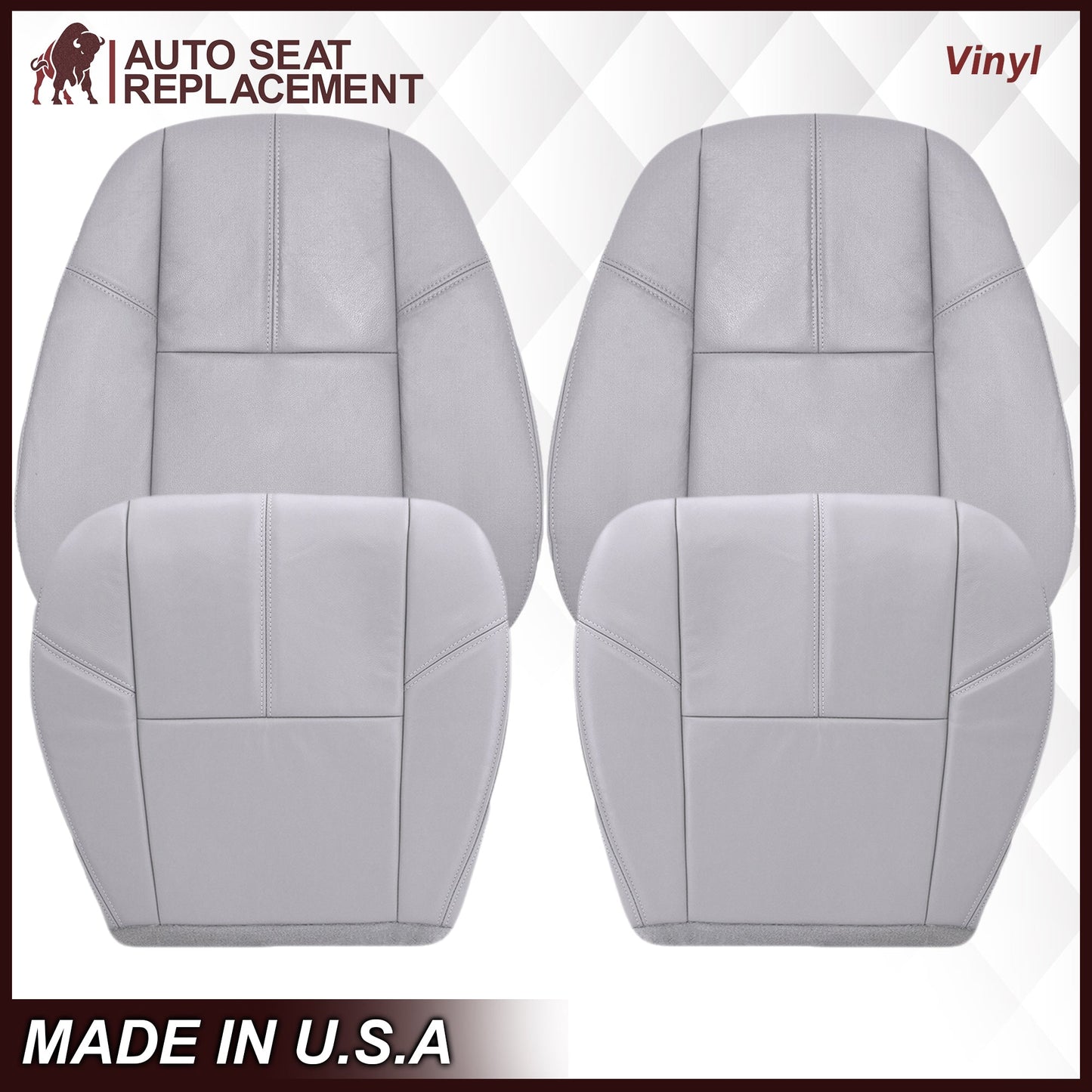 2007-2013 Chevy Avalanche Seat Cover In Gray: Choose From Variation