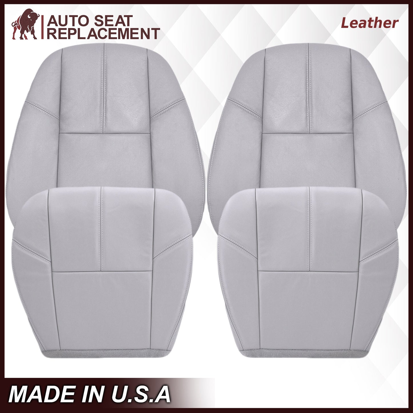 2007-2013 Chevy Avalanche Seat Cover In Gray: Choose From Variation