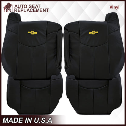 2002 Chevy Avalanche Seat Cover in Dark Graphite "Dark Gray": Choose From Variations