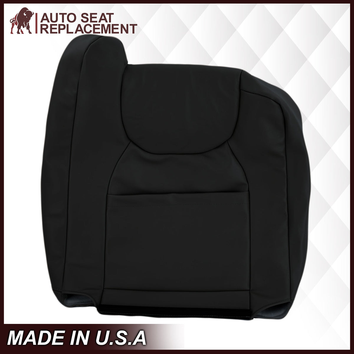 2002 Chevy Avalanche Seat Cover in Dark Graphite "Dark Gray": Choose From Variations