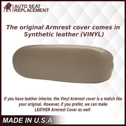 2002-2007 Ford F250/F350/F450/F550 Lariat Extended Cab Seat Cover in Tan: Choose Leather or Vinyl