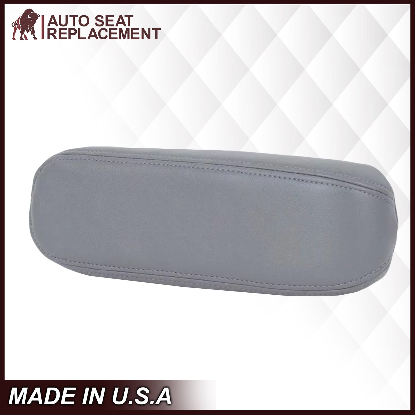 2002-2007 Ford F250/F350/F450/F550 Lariat Extended Cab Seat Cover in Flint Gray: Choose Leather or Vinyl