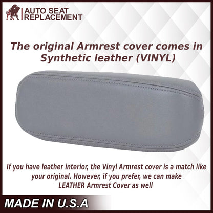 2002-2007 Ford F250/F350/F450/F550 Lariat Extended Cab Seat Cover in Flint Gray: Choose Leather or Vinyl