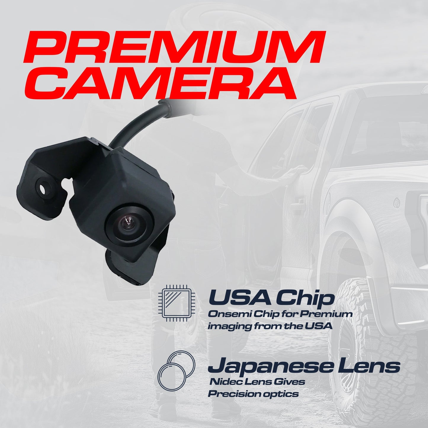 Hyundai Tucson w/ Navigation System (2010-2013) OEM Replacement Backup Camera OE Part # 95790-2S000, 95790-2S010