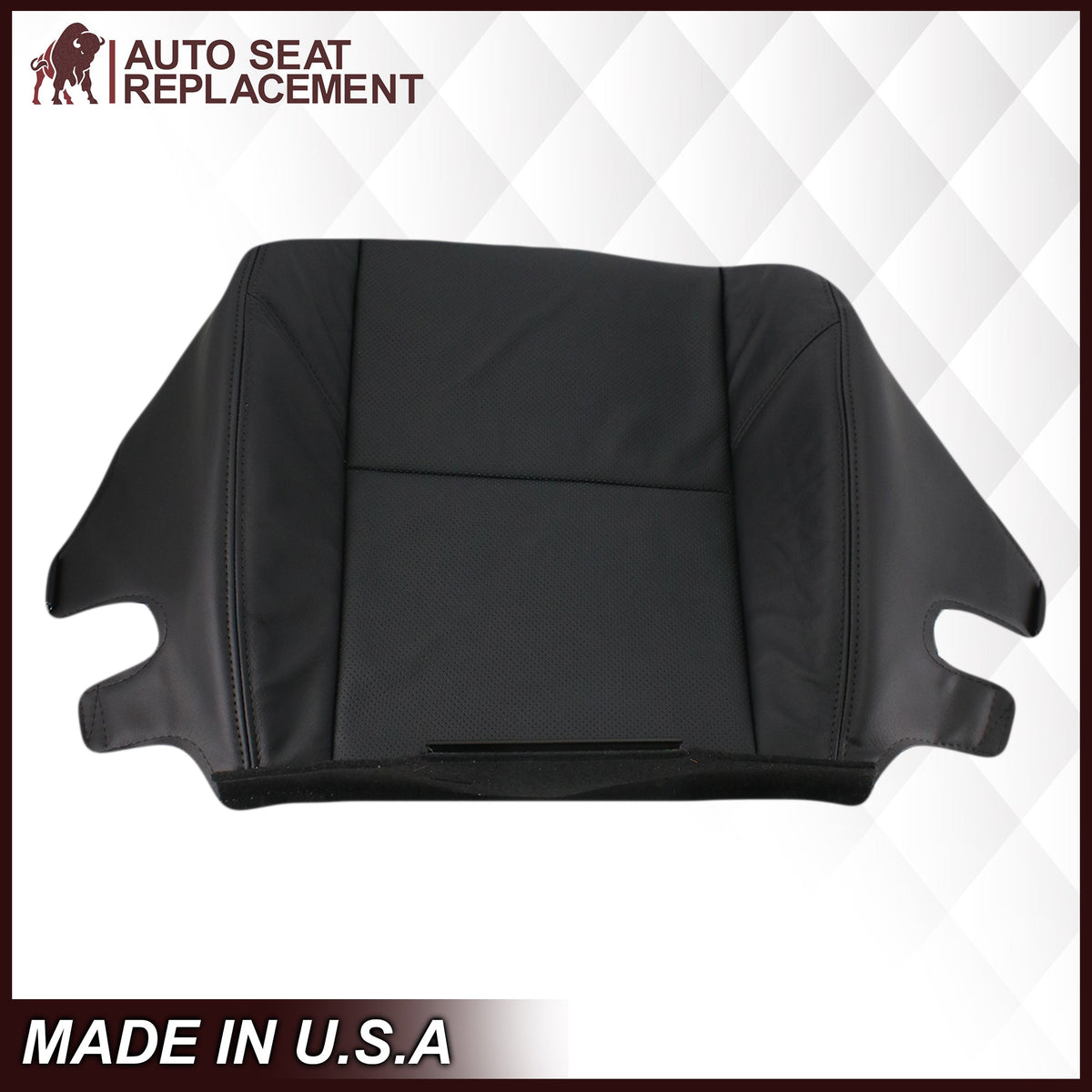 2007-2014 Cadillac Escalade Perforated Seat Cover in Black: Choose From Variation