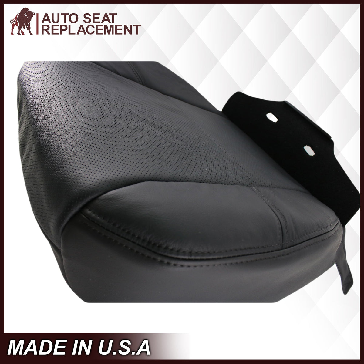 2007-2014 Cadillac Escalade Perforated Seat Cover in Black: Choose From Variation