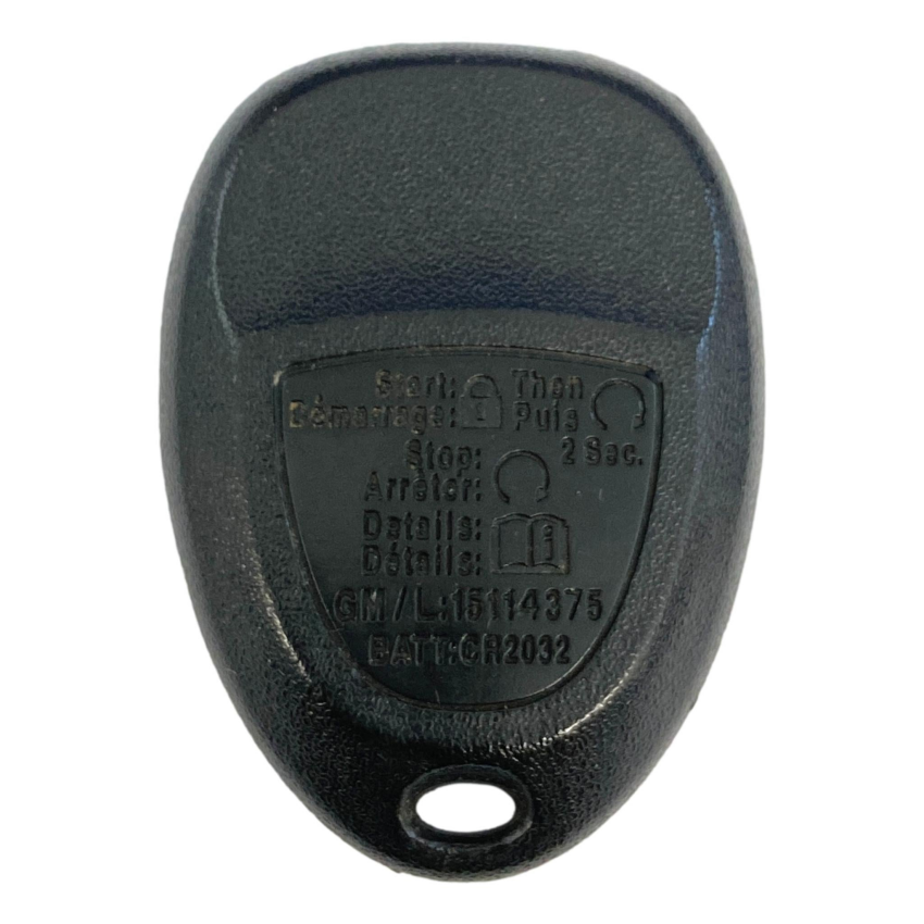 GM 2005-2009 OEM 5 Button Keyless Entry Remote KOBGT04A