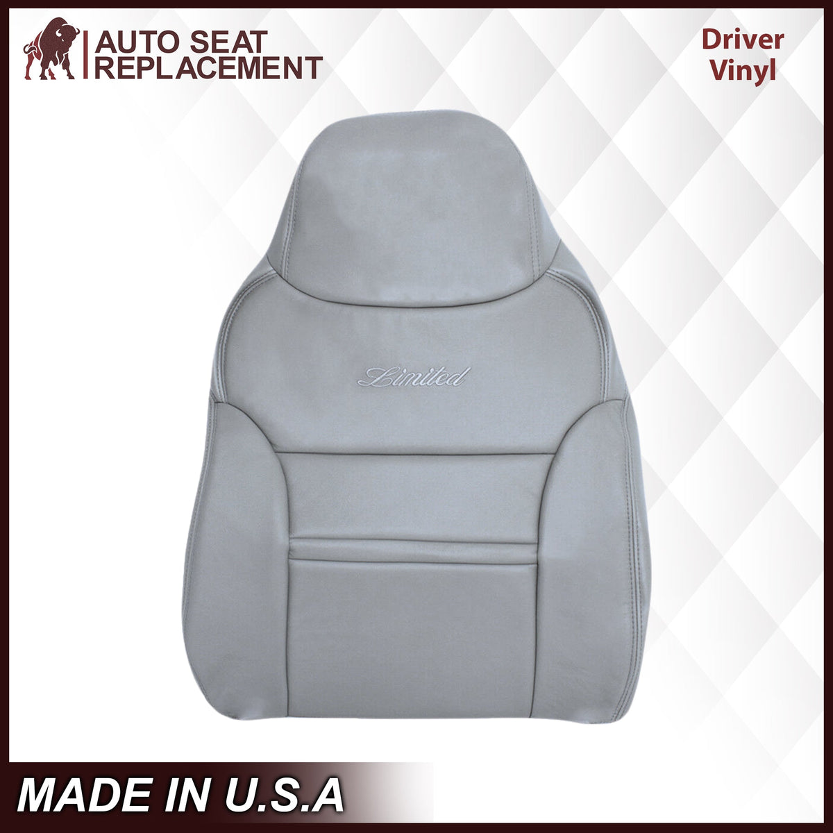 2000-2001 Ford Excursion Seat Cover in Gray: Choose From Variation