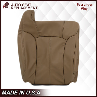 1999-2002 Chevy Silverado Seat Cover in Medium Dark Oak Tan (trim code 672 or 67i)